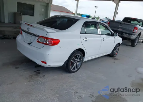 2012 Toyota Corolla L из США, поврежденный, VIN 2T1BU4EE9CC917490